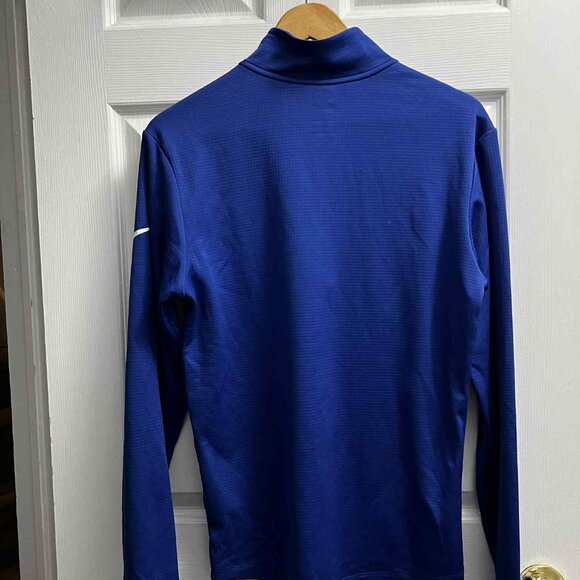 Nike New York Giants NFL men's logo pacer dri-fit 1/2 zip pullover small - Picture 3 of 6